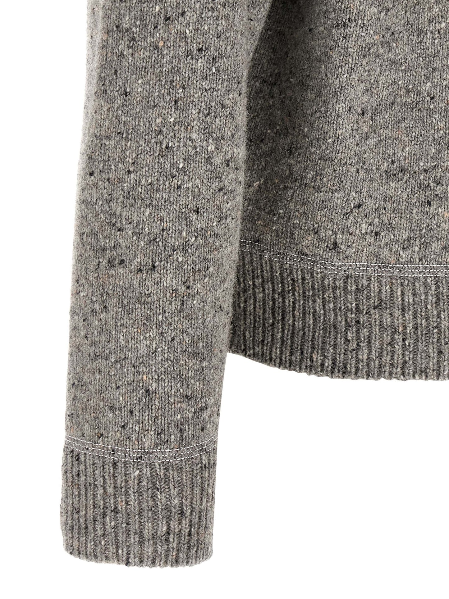 Dsquared² Gray Wool Cardigan