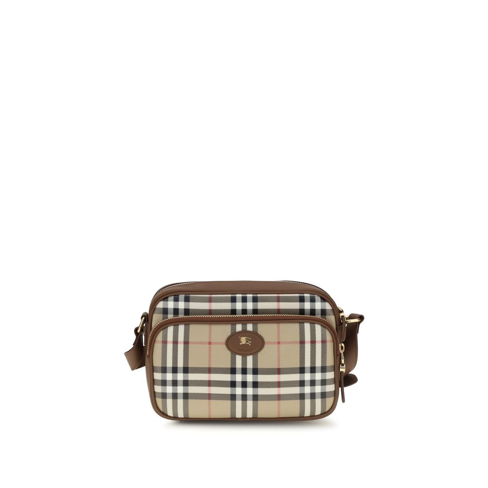 Burberry Beige Baumwoll-Schultertasche