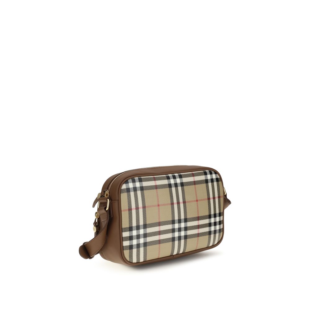 Burberry Beige Baumwoll-Schultertasche