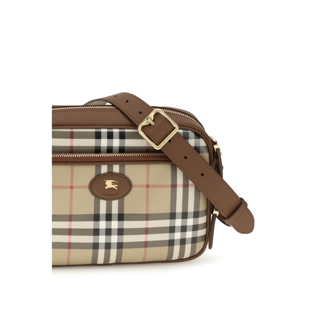 Burberry Beige Baumwoll-Schultertasche