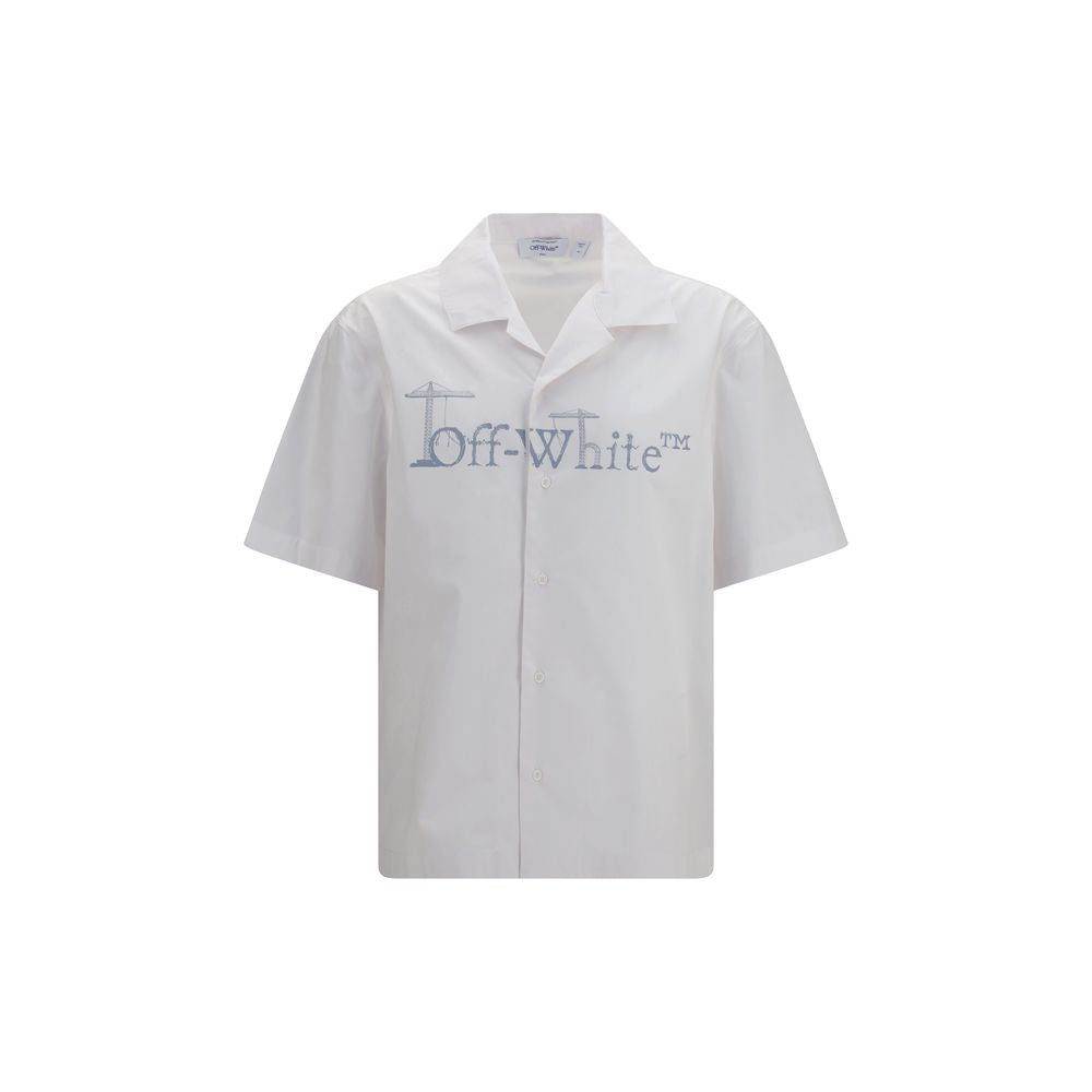Off-White White Cotton Shortsleeve Shirt