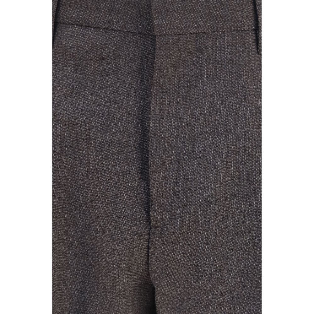 Pantaloni in Viscosa Grigio Scuro Lardini
