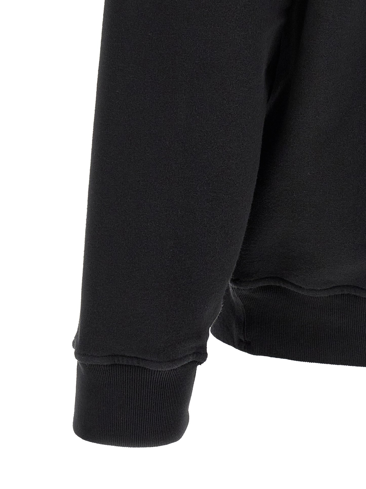 Stone Island Black Cotton Sweatshirt