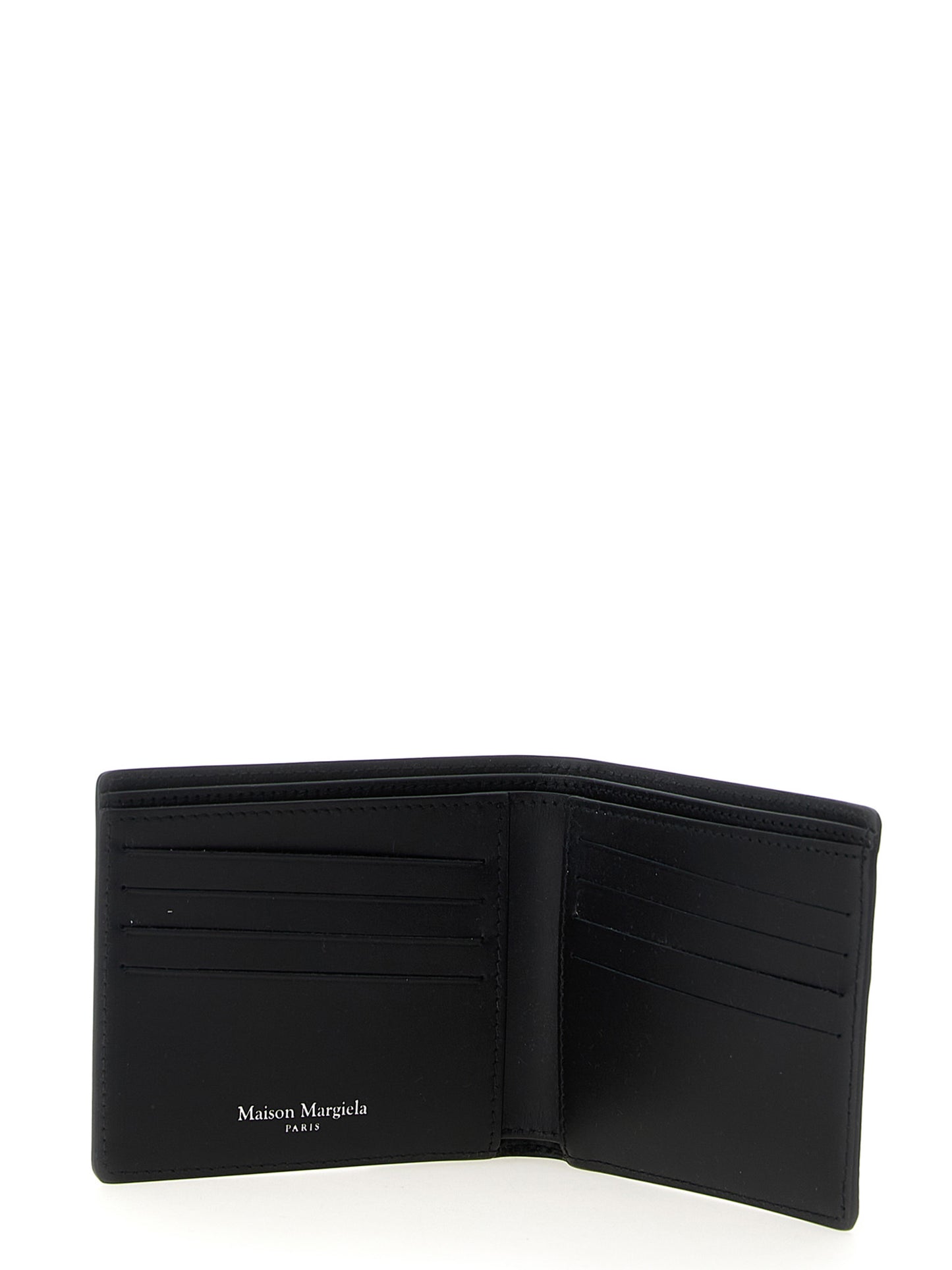 Maison Margiela Black Leather Wallet