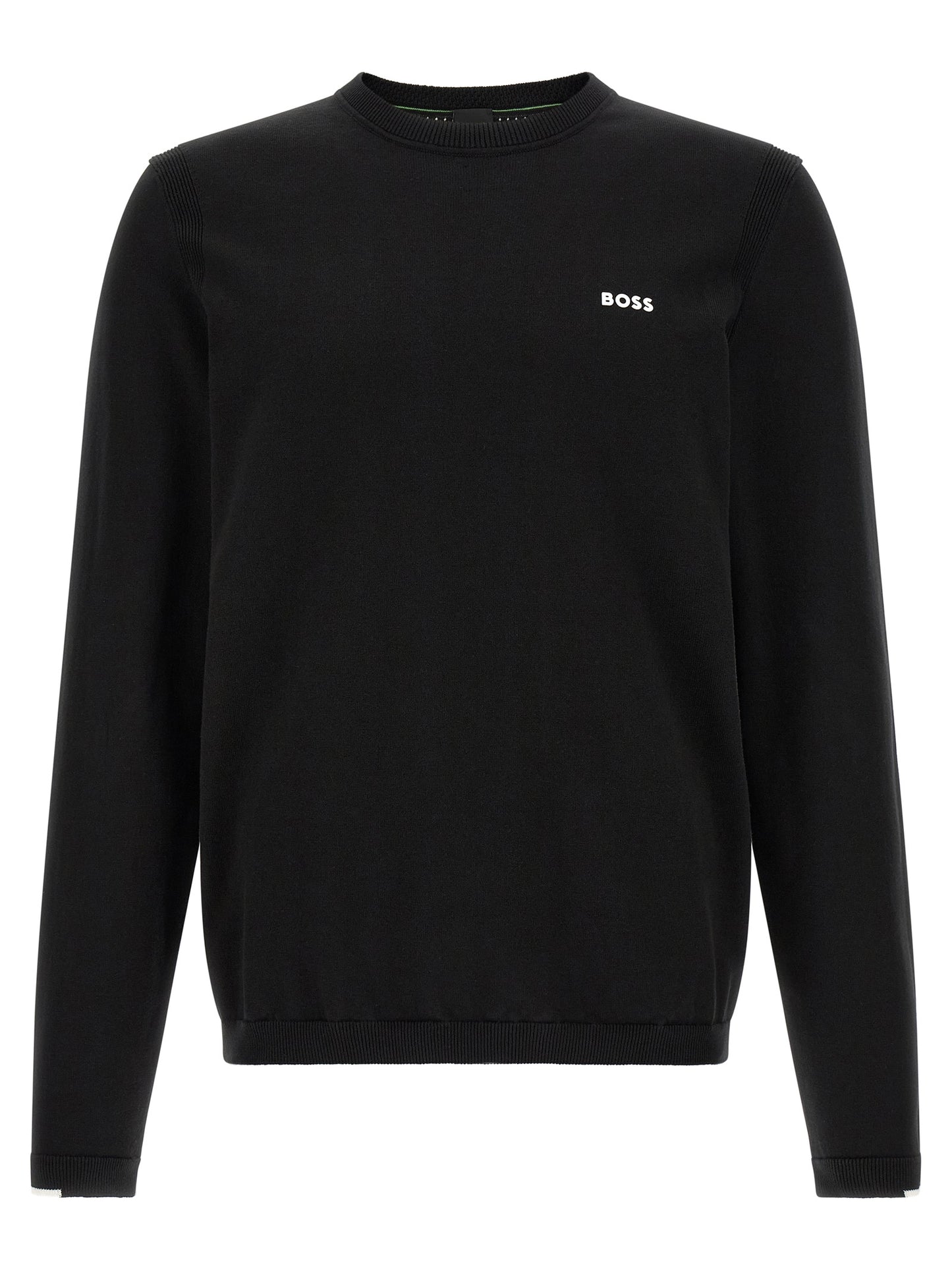 Hugo Boss Black Cotton Cardigan