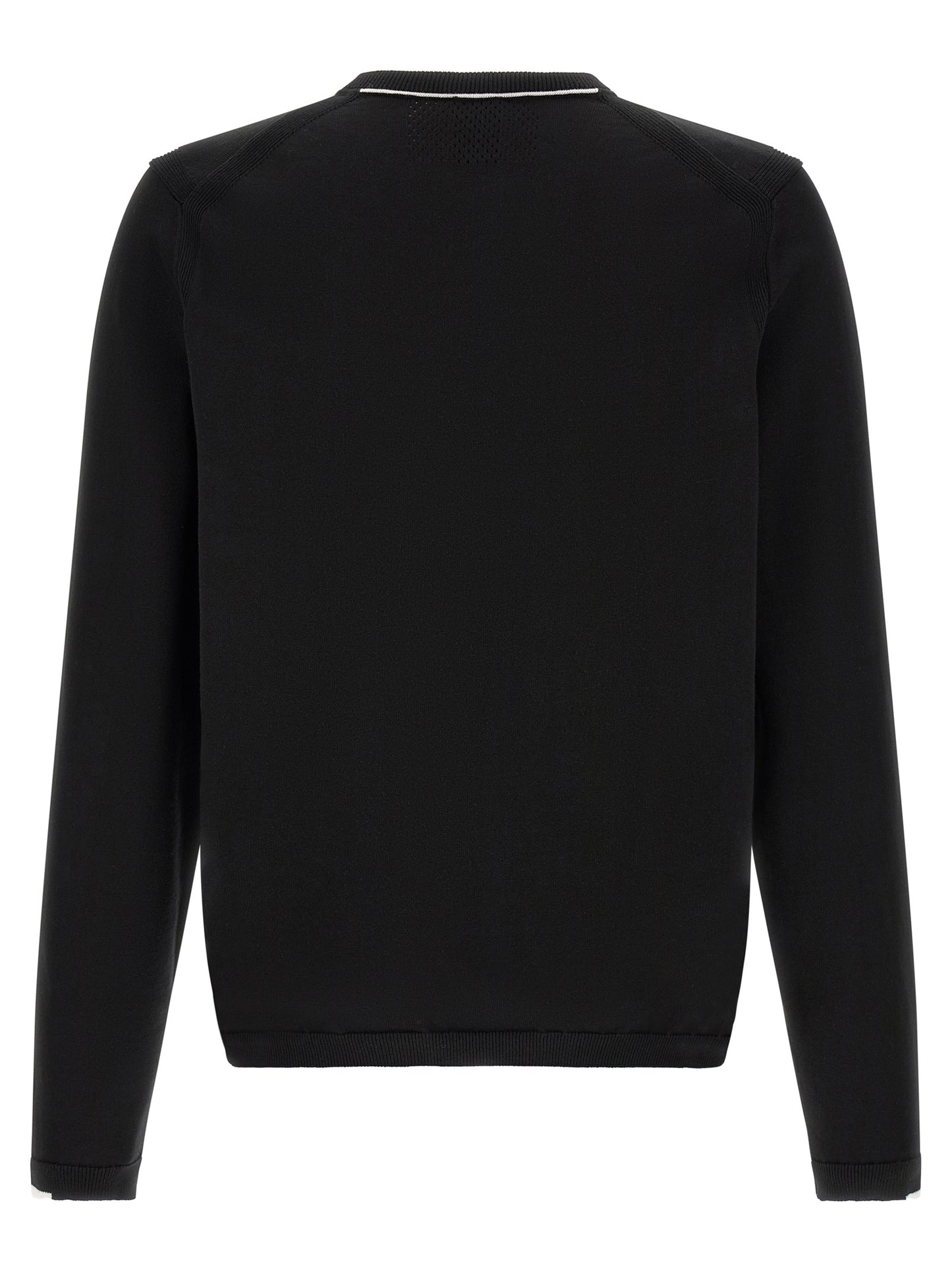 Hugo Boss Black Cotton Cardigan