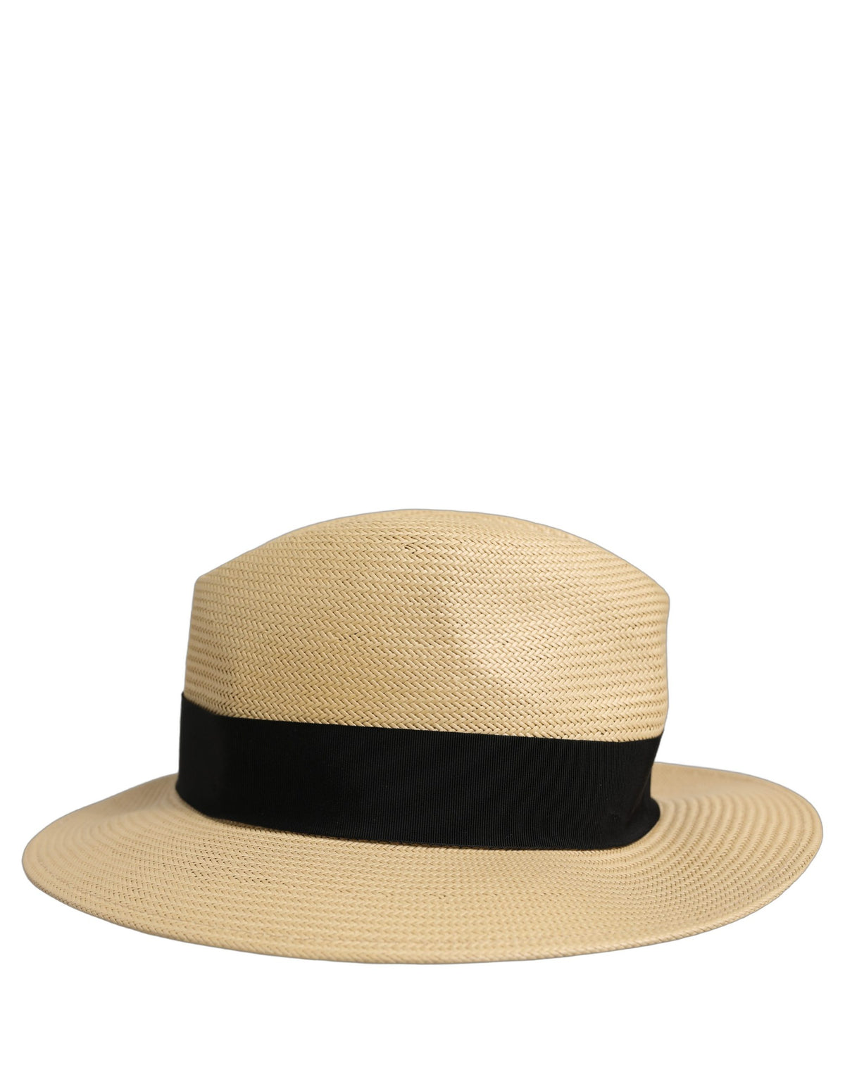 Dolce & Gabbana Heren Beige Panama Hoed van Papierstro