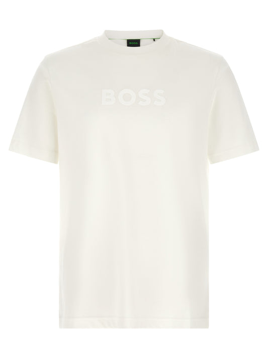 Hugo Boss White Cotton T-Shirt