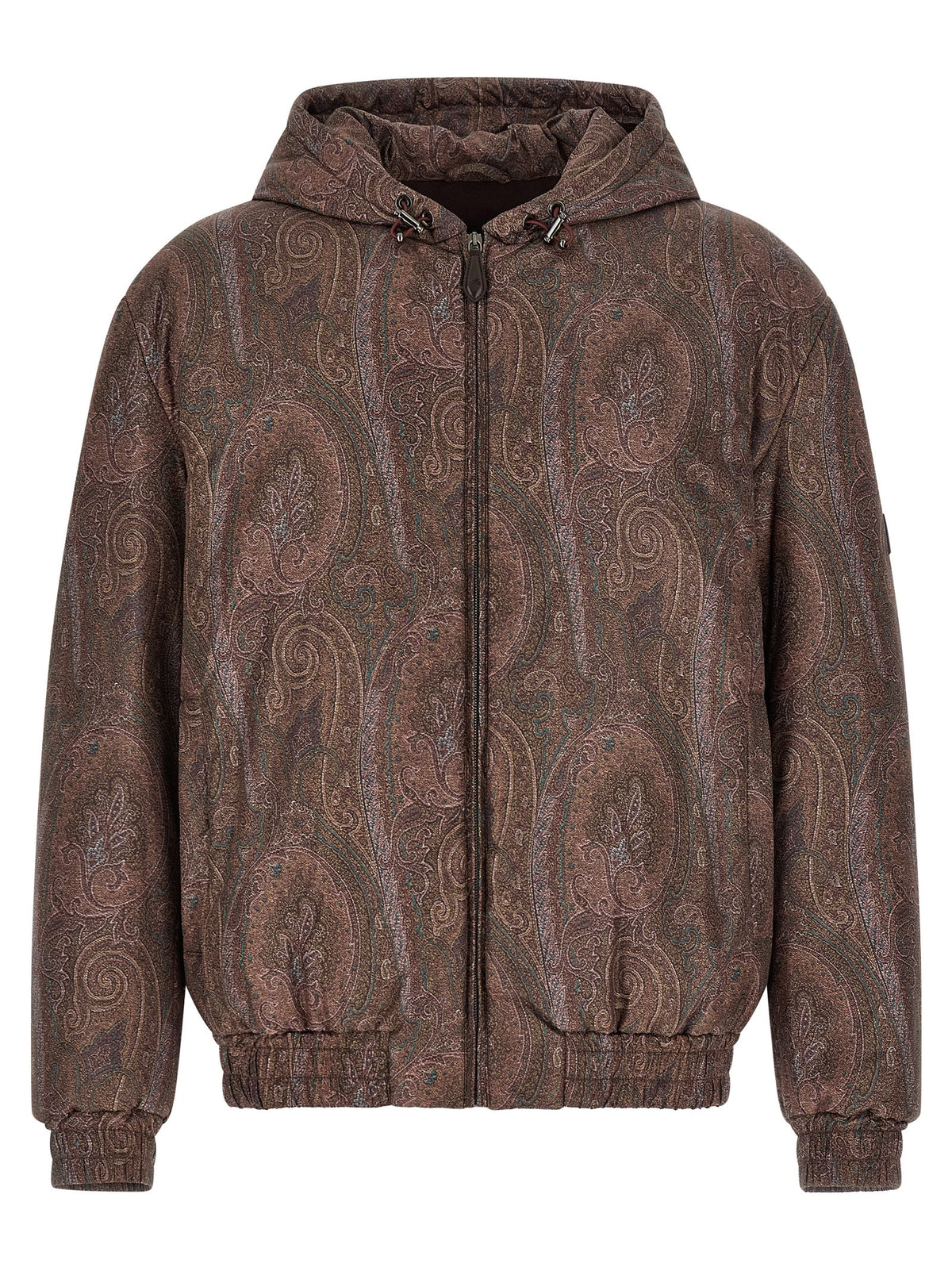 Etro Brown Polyester Bomber