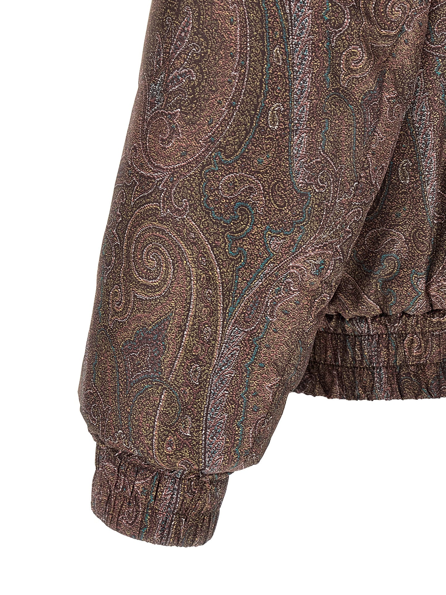 Etro Brown Polyester Bomber
