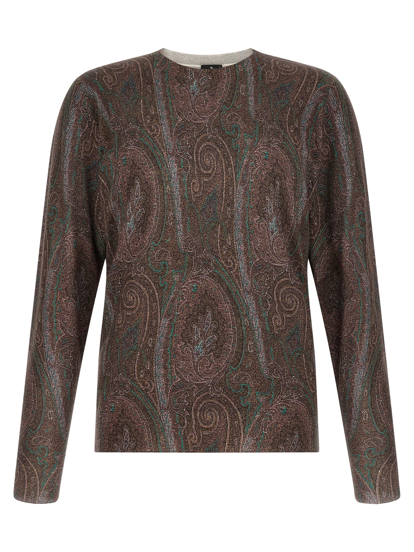 Etro Bordeaux Silk Cardigan