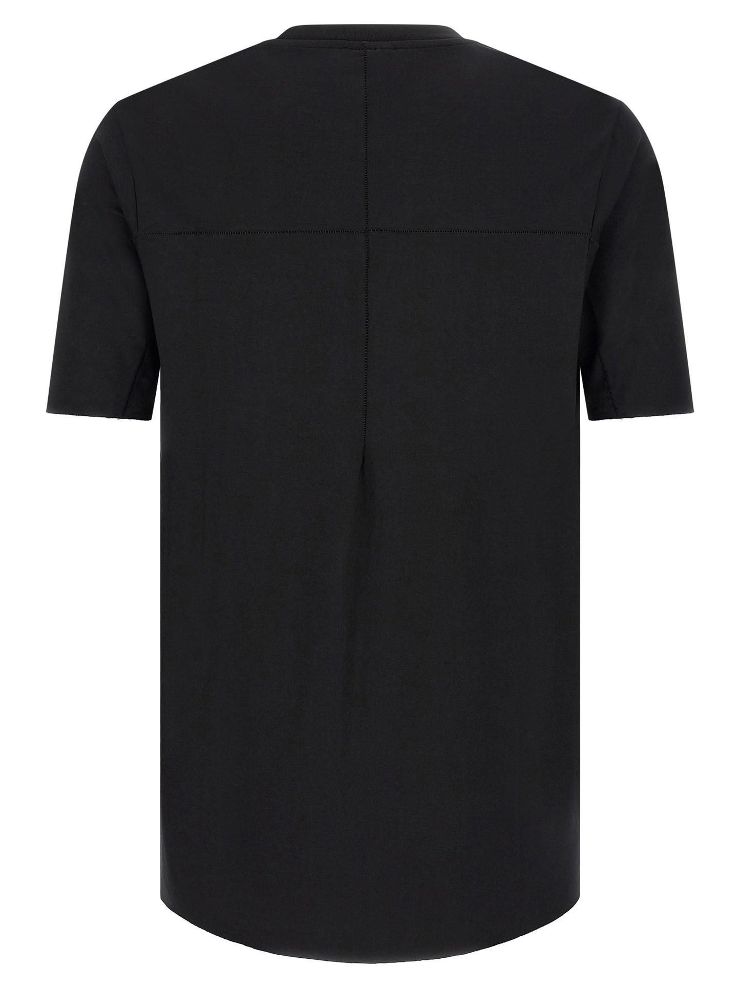 Thom Krom Black Viscose T-Shirt