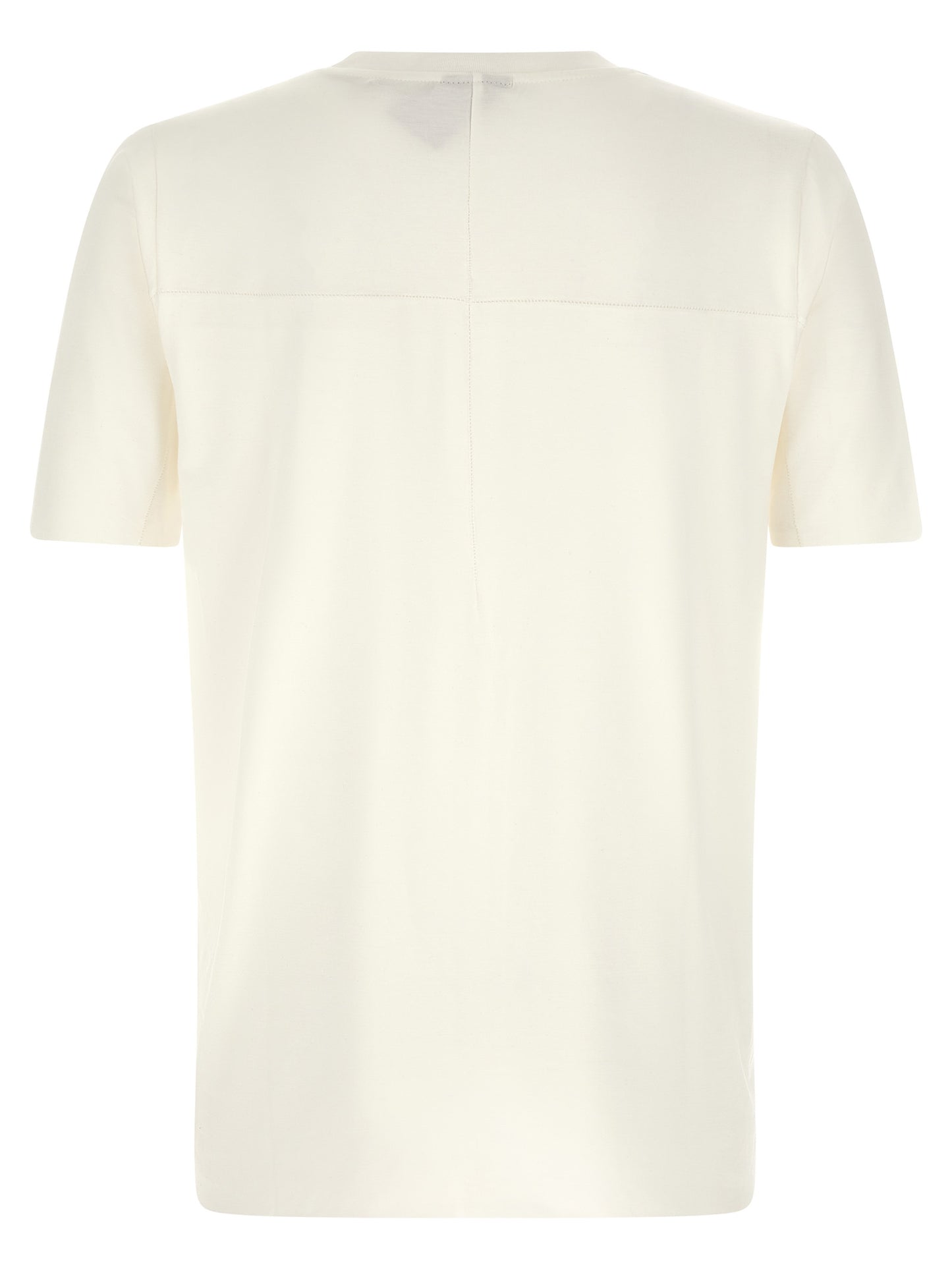 Thom Krom White Viscose T-Shirt