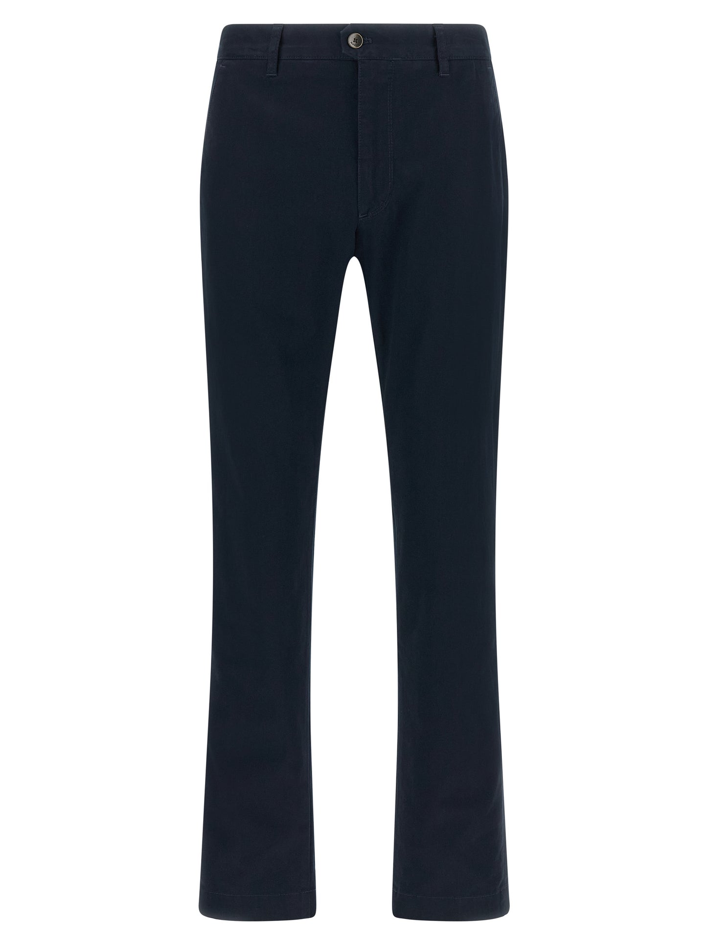 Incotex Blue Cotton Casual Pants