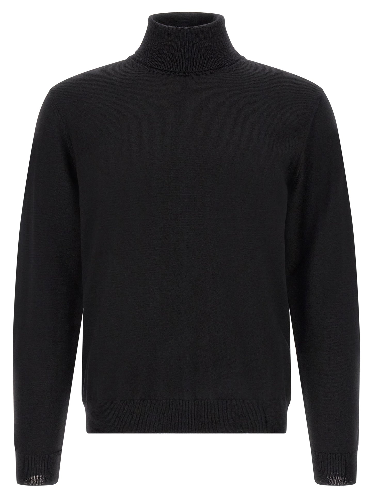 ZANONE Black Virgin Wool Cardigan