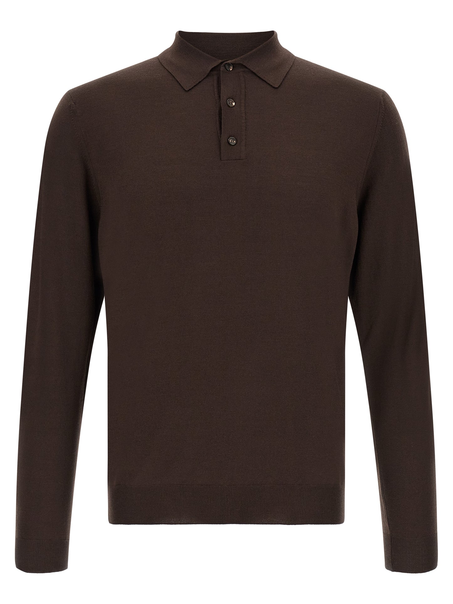 ZANONE Brown Virgin Wool Cardigan