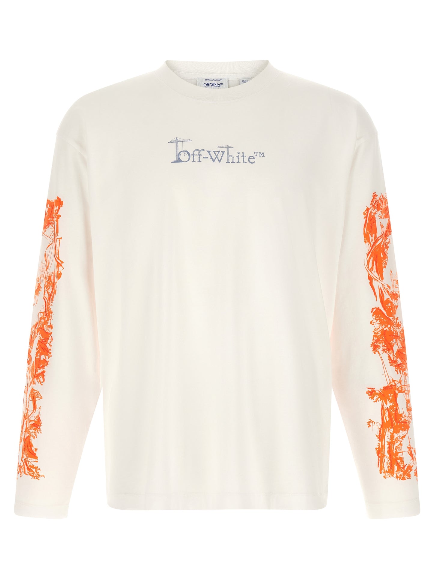 Off-White White Cotton T-Shirt