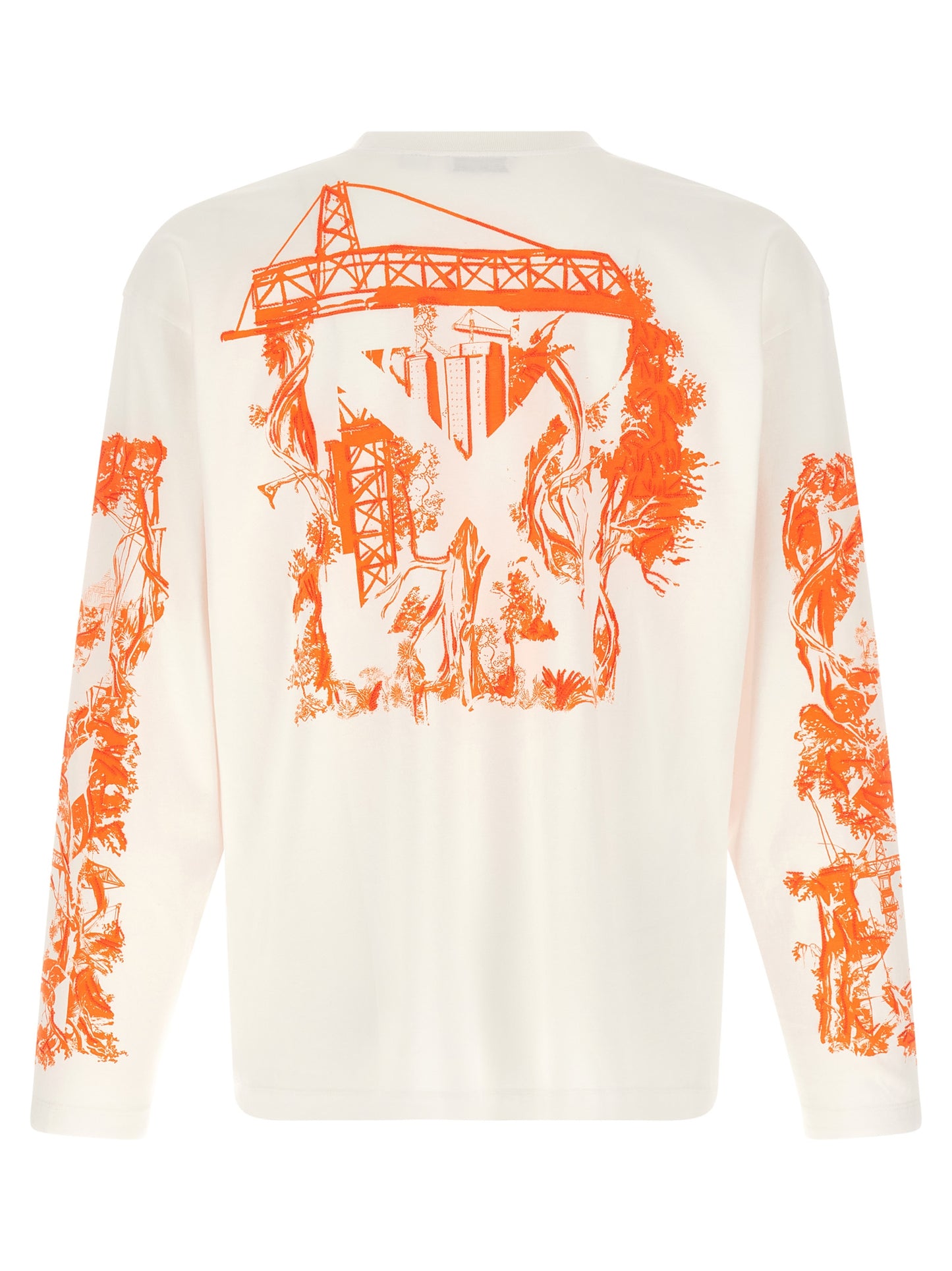 Off-White White Cotton T-Shirt