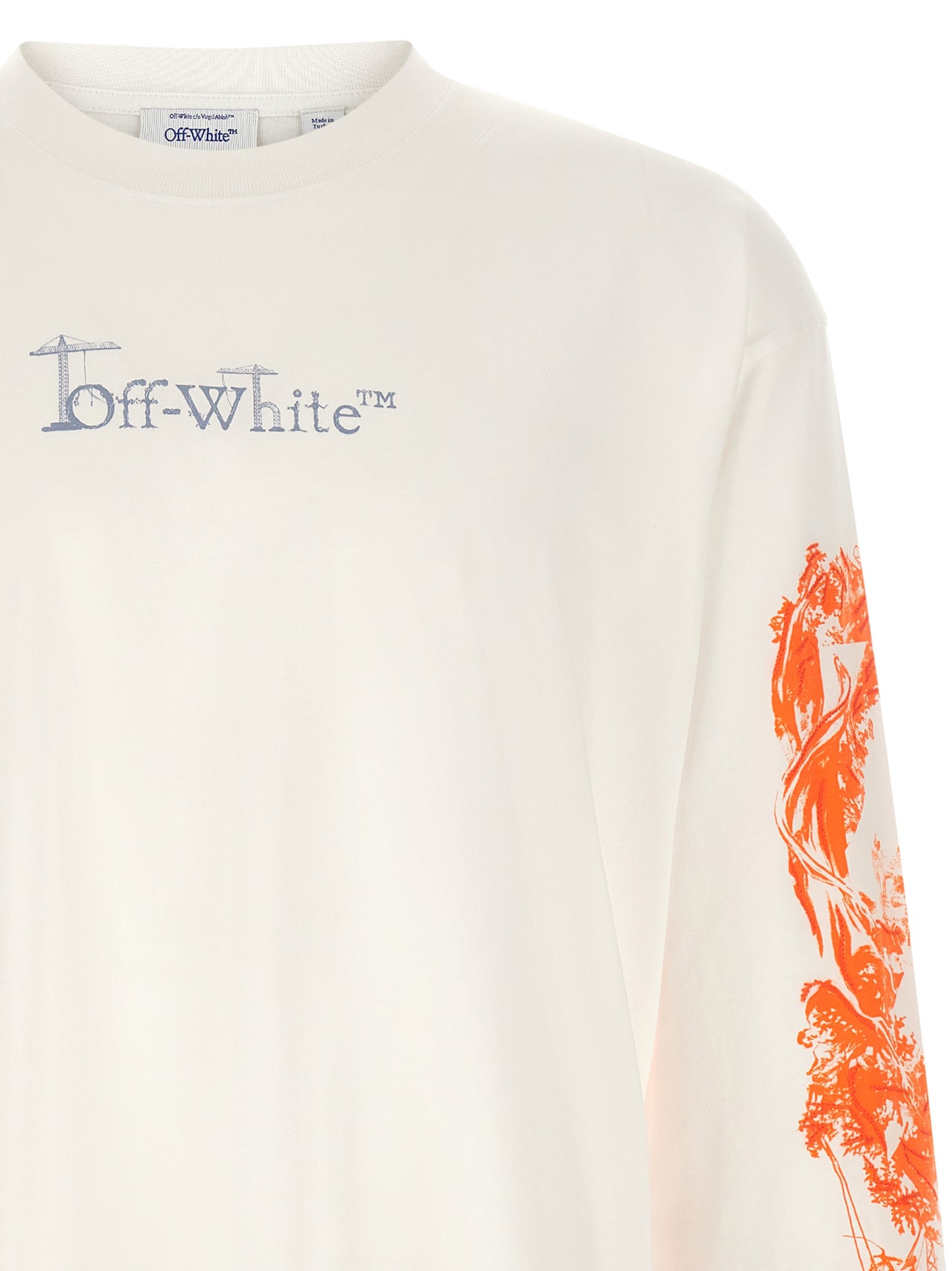 Off-White White Cotton T-Shirt
