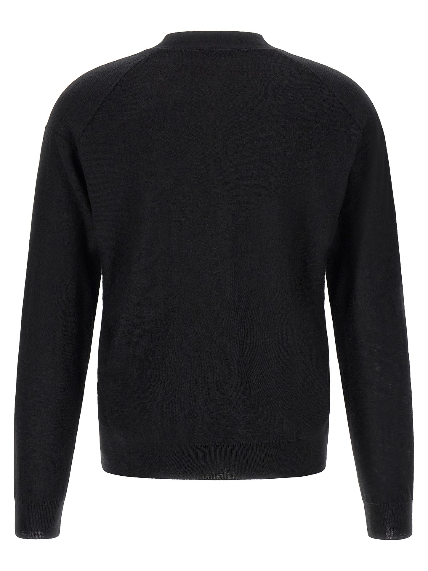 Lemaire Black Wool Cardigan