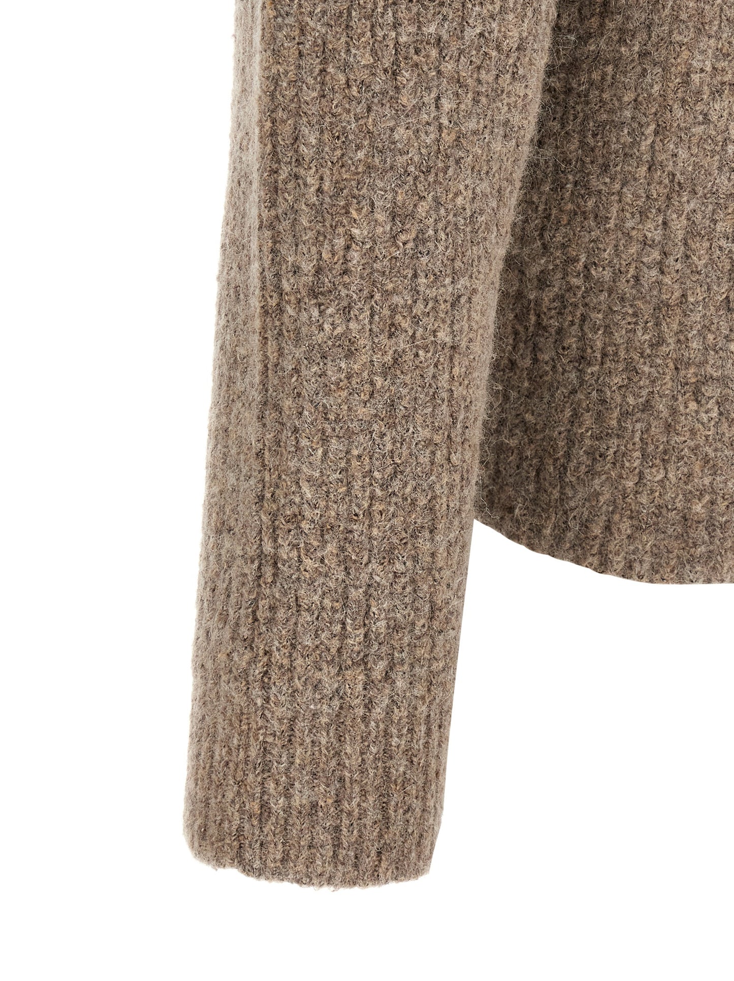 Roberto Collina Beige Cotton Cardigan