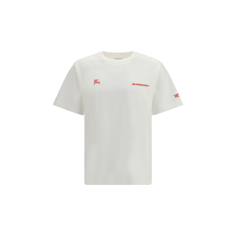 Burberry White Cotton Sportswear