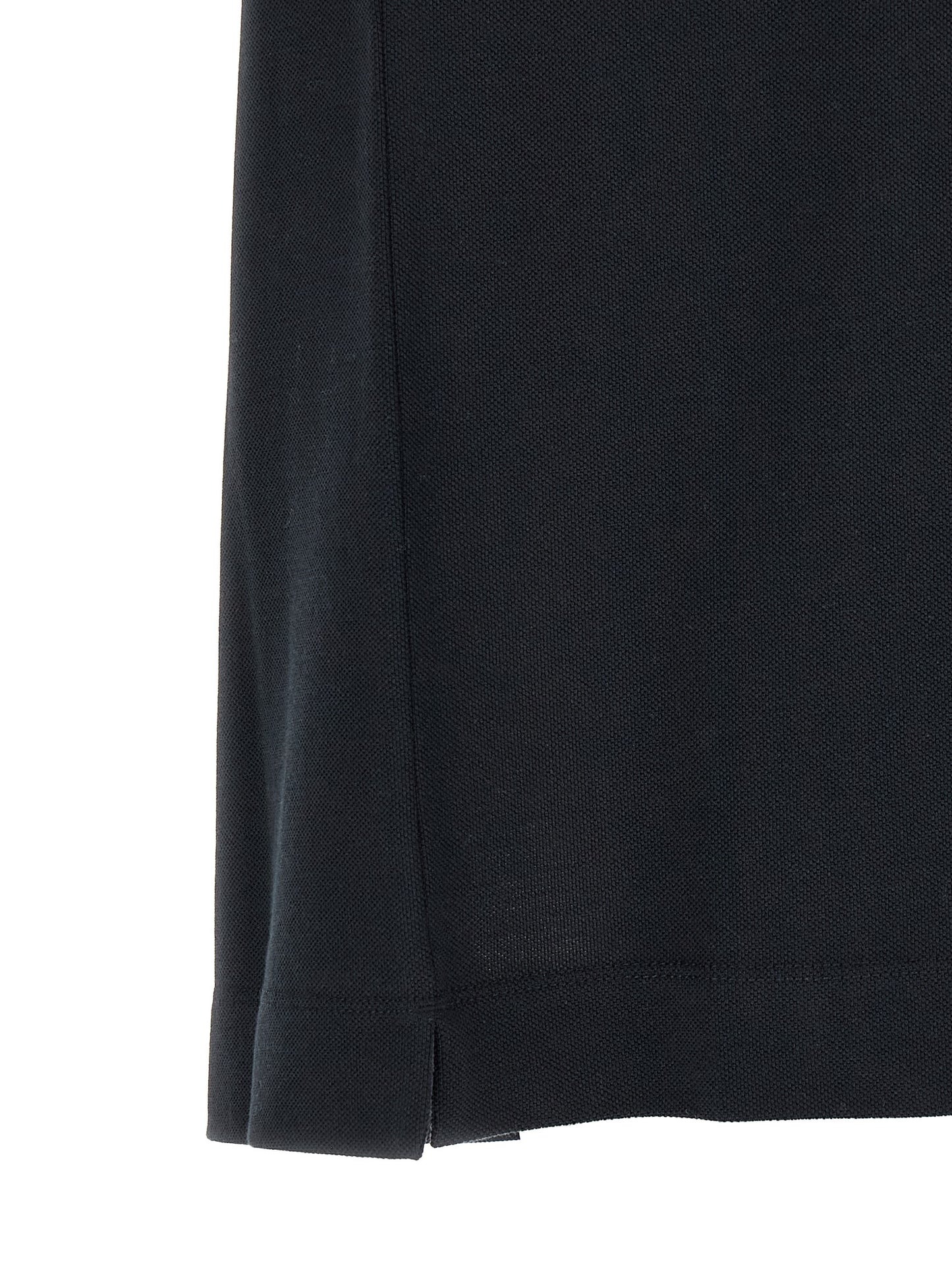 ZEGNA Blue Cotton Polo Shirt