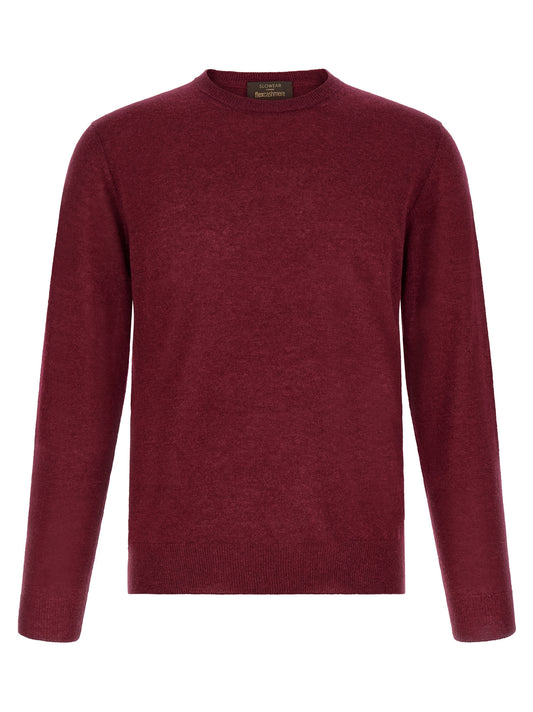 ZANONE Red Cashmere Cardigan