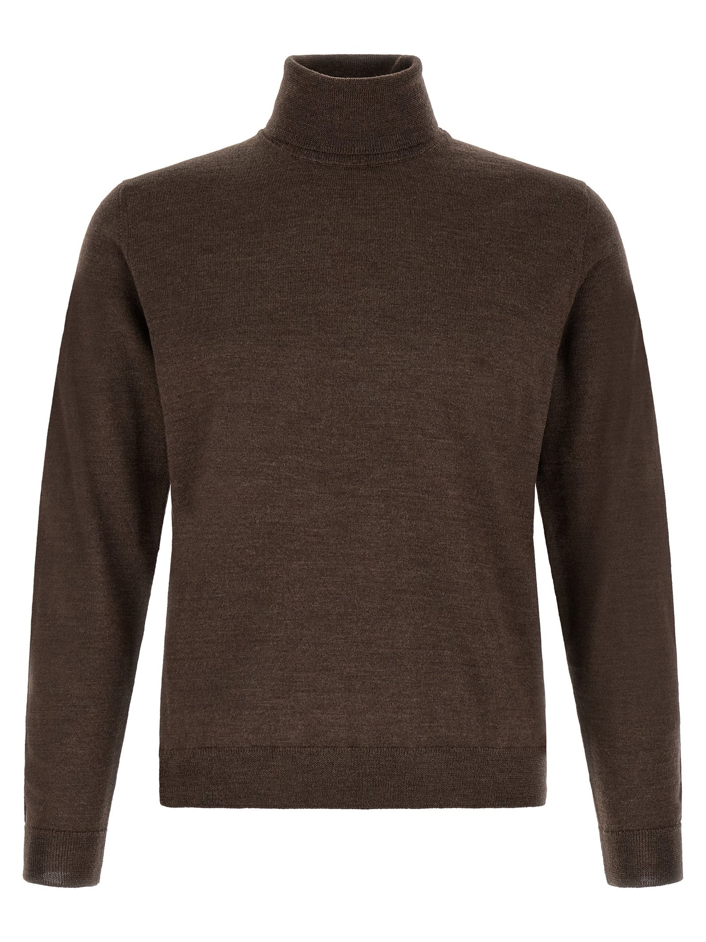 ZANONE Brown Virgin Wool Cardigan