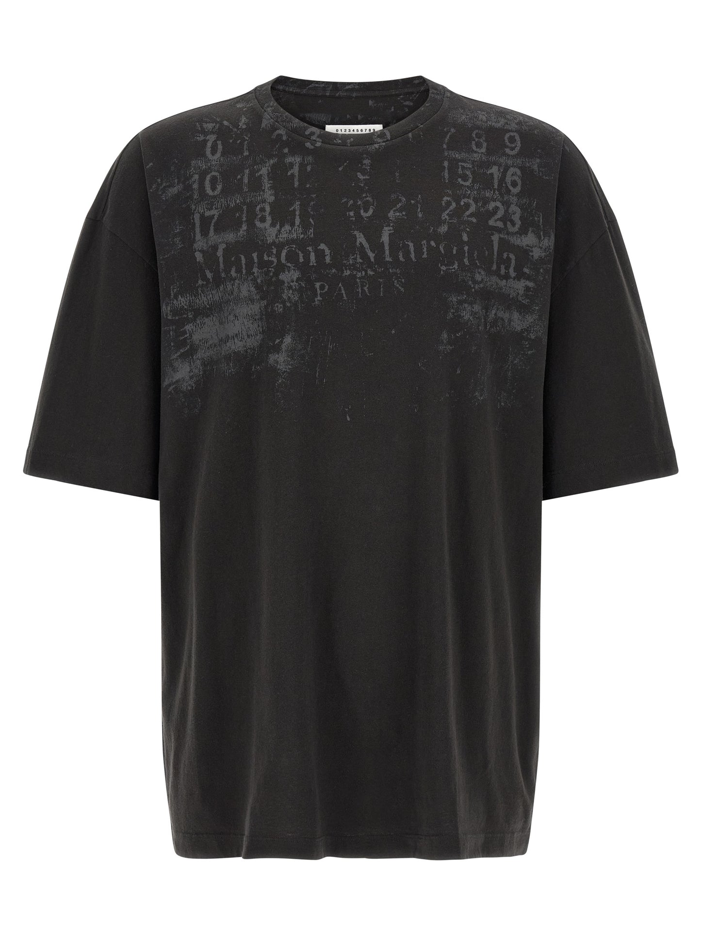 Maison Margiela Black Cotton T-Shirt