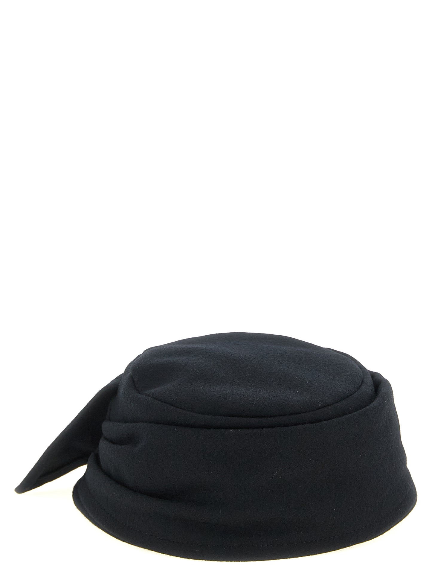 Yohji Yamamoto Black Polyamide Cap (Baseball Hat)
