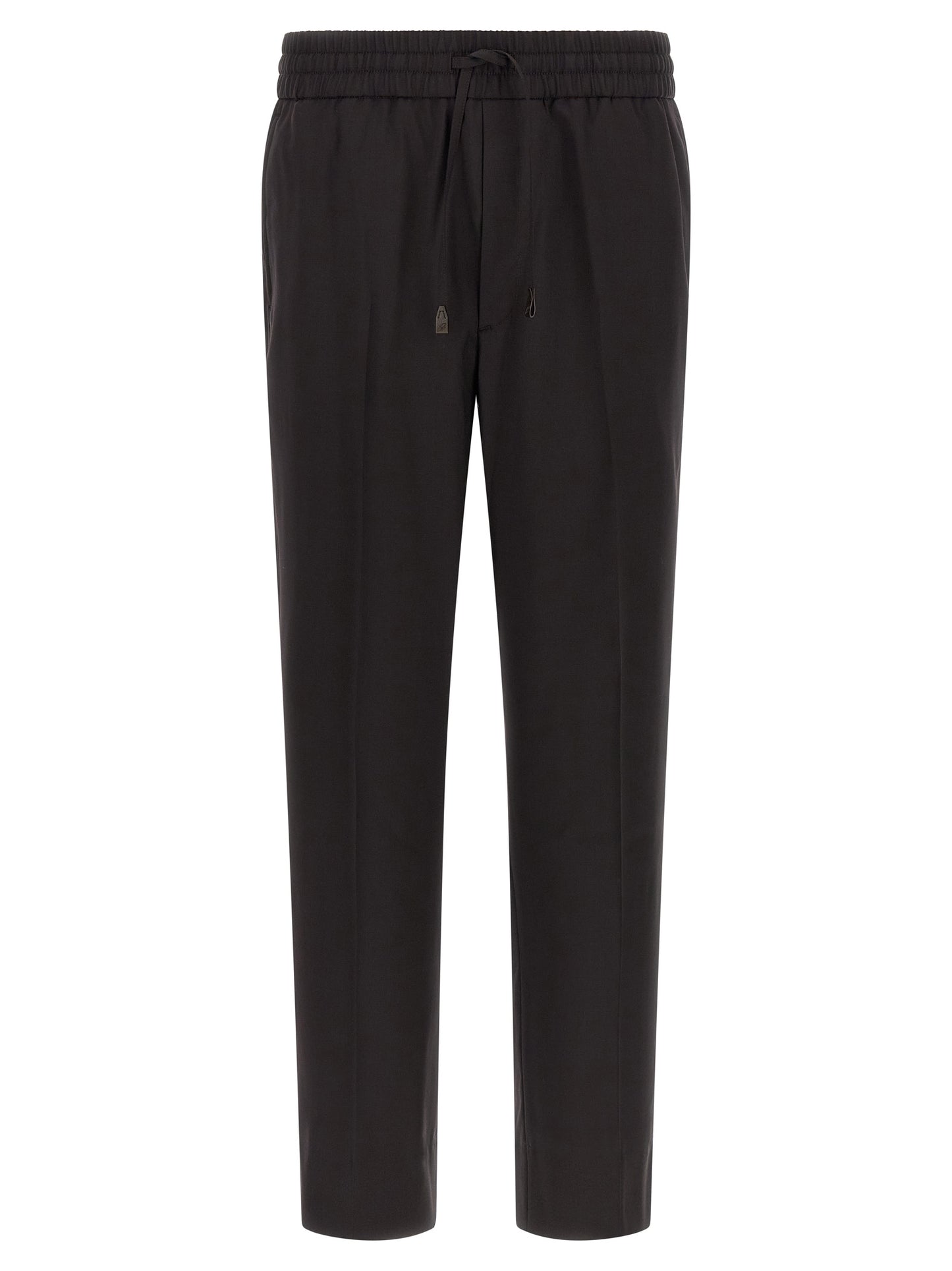 Brioni Brown Wool Casual Pants