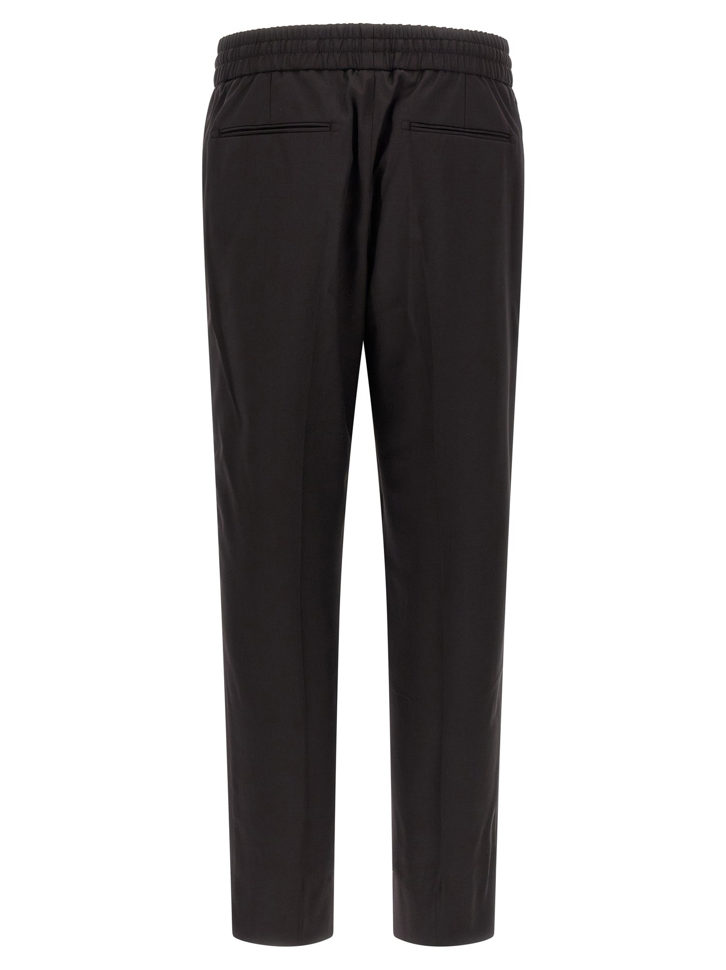 Brioni Brown Wool Casual Pants