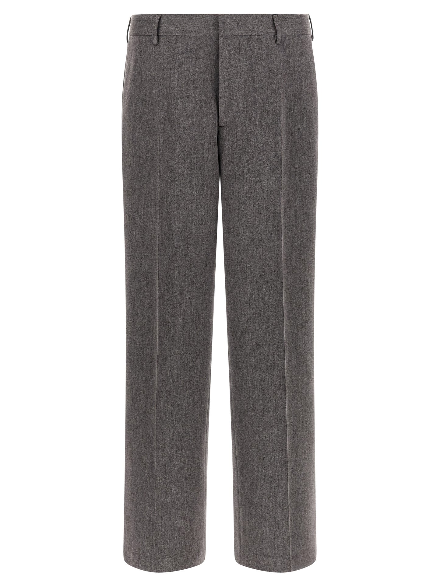 CELLAR DOOR Brown Polyester Casual Pants
