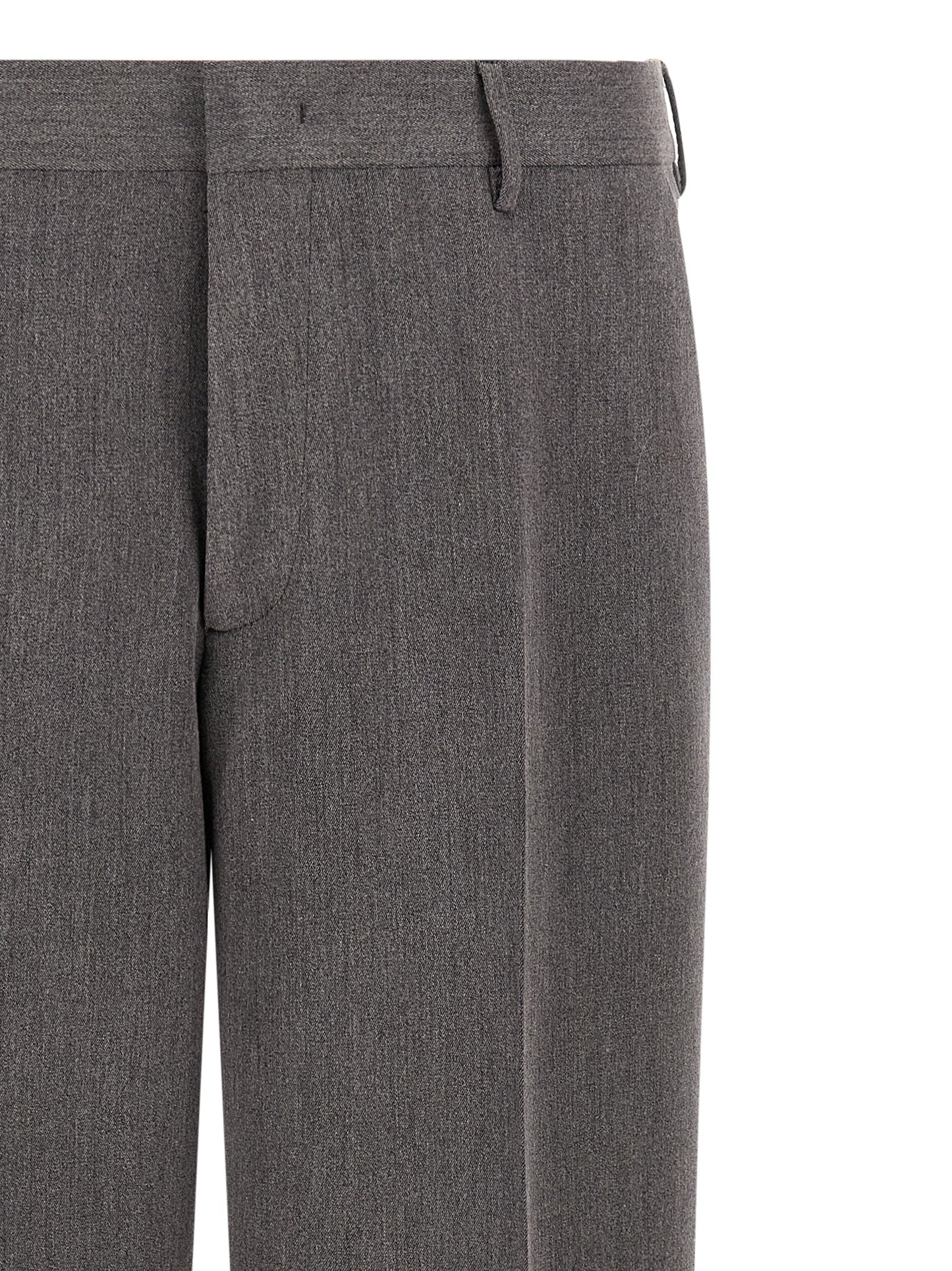 CELLAR DOOR Brown Polyester Casual Pants