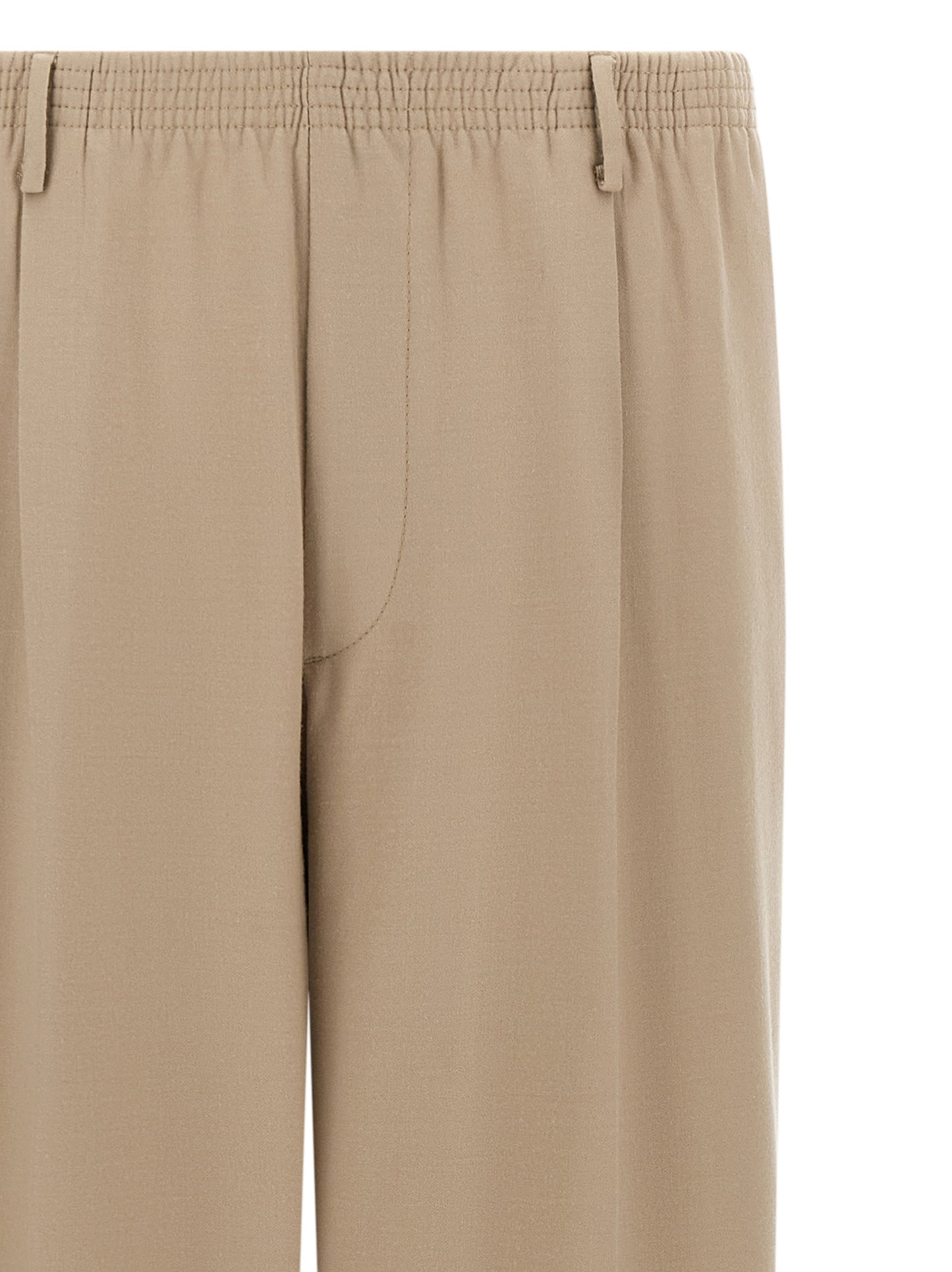 CELLAR DOOR Beige Virgin Wool Casual Pants