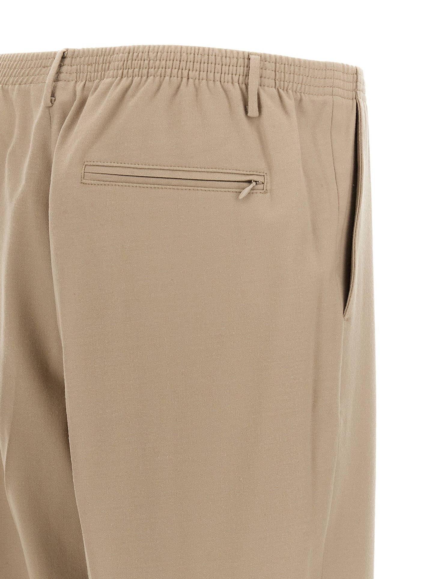 CELLAR DOOR Beige Virgin Wool Casual Pants
