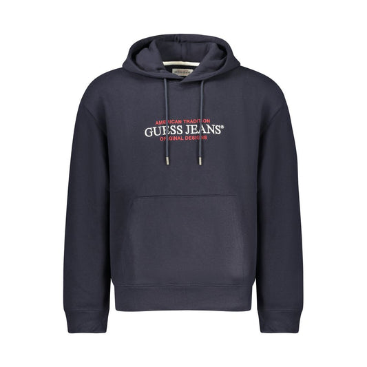Guess Jeans Blue Cotton Men's Sweatshirt