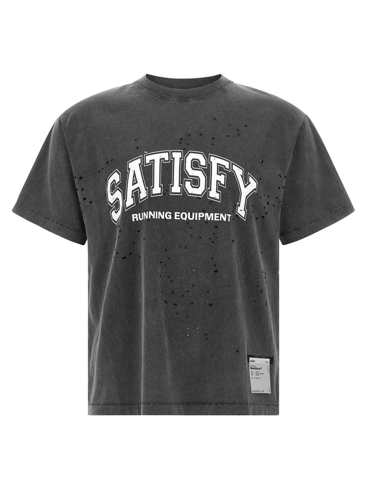 SATISFY Black Organic Cotton T-Shirt