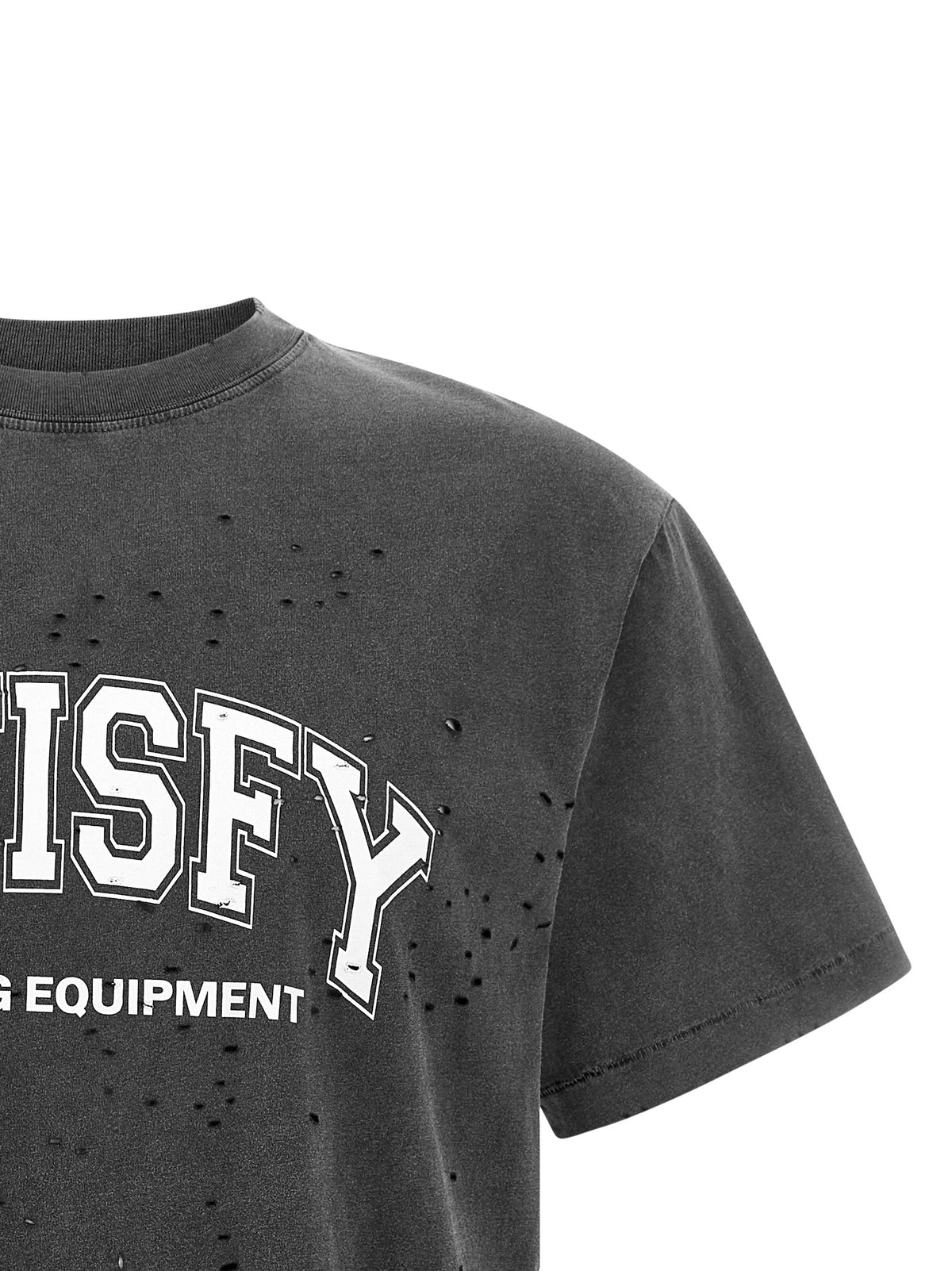 SATISFY Black Organic Cotton T-Shirt