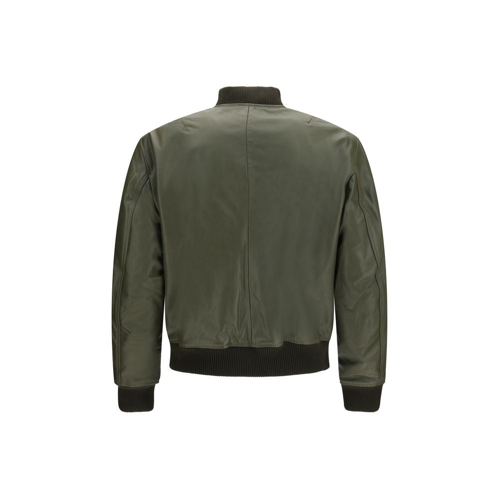 Sunflower Bicolor Calf Leather Bos Taurus Bomber