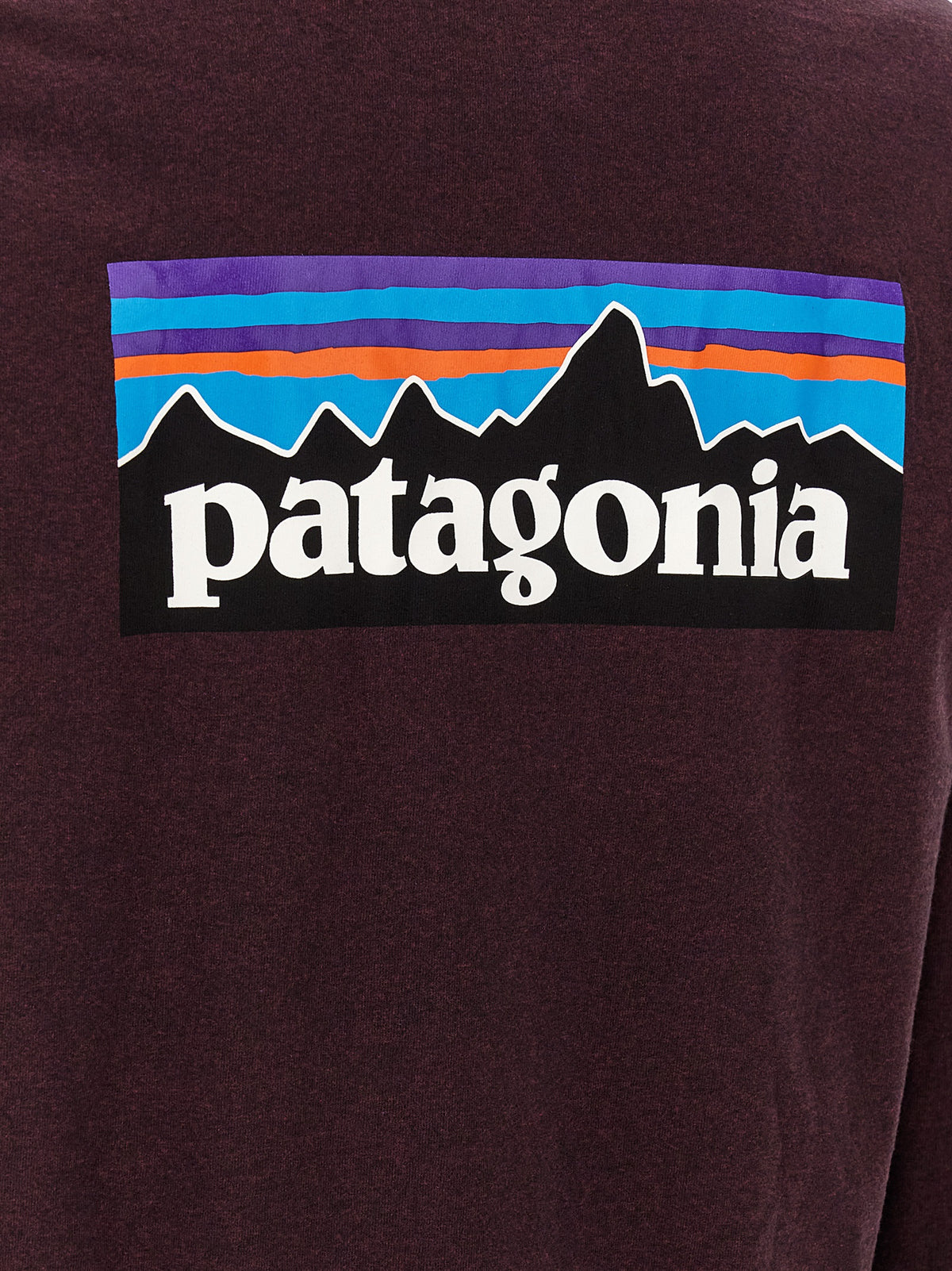 PATAGONIA Bordeaux Cotton T-Shirt