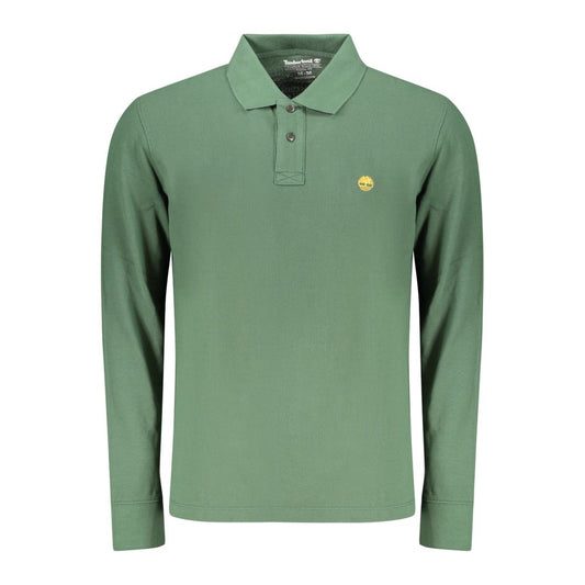 Timberland Green Cotton Men's Polo