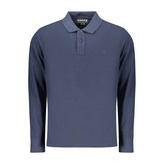 Timberland Blue Cotton Men's Polo Shirt