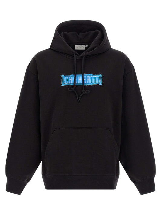 Carhartt Wip Black Cotton Sweatshirt
