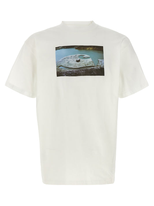 Carhartt Wip White Organic Cotton T-Shirt