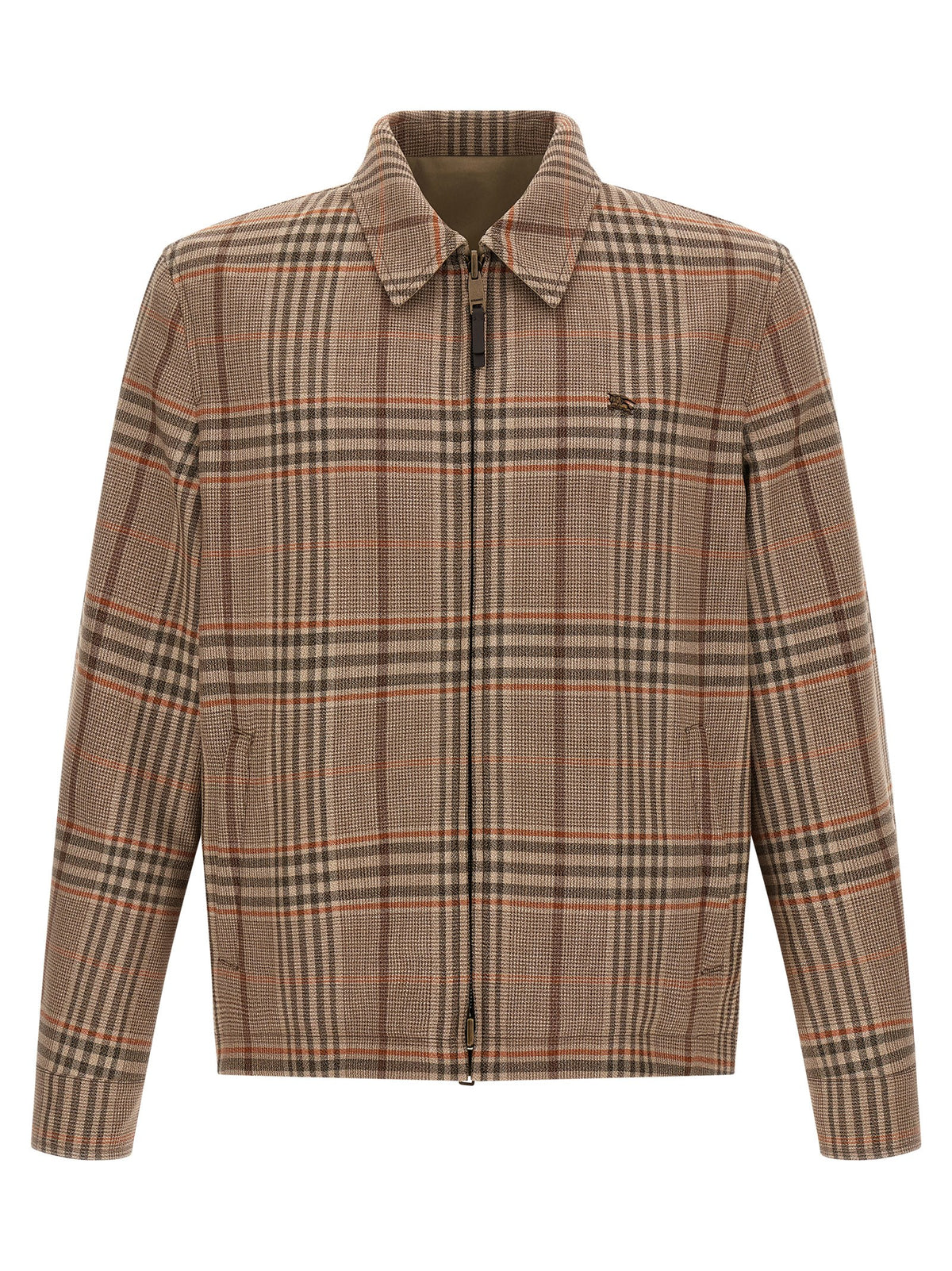Burberry Beige Wool Shell Jacket