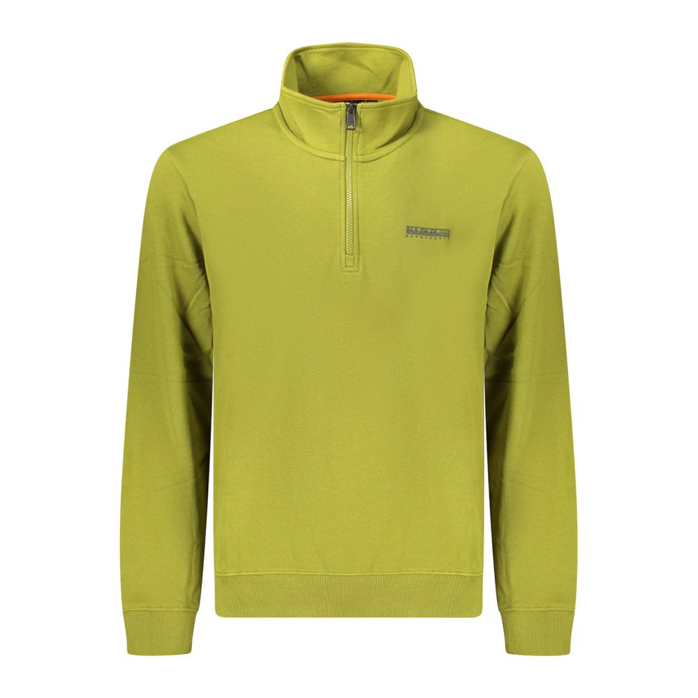 Napapijri Green Cotton Men's Sweatshirt