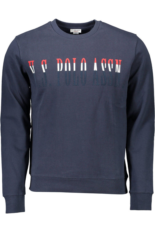 U.S. POLO ASSN. Blauw Katoenen Herensweater