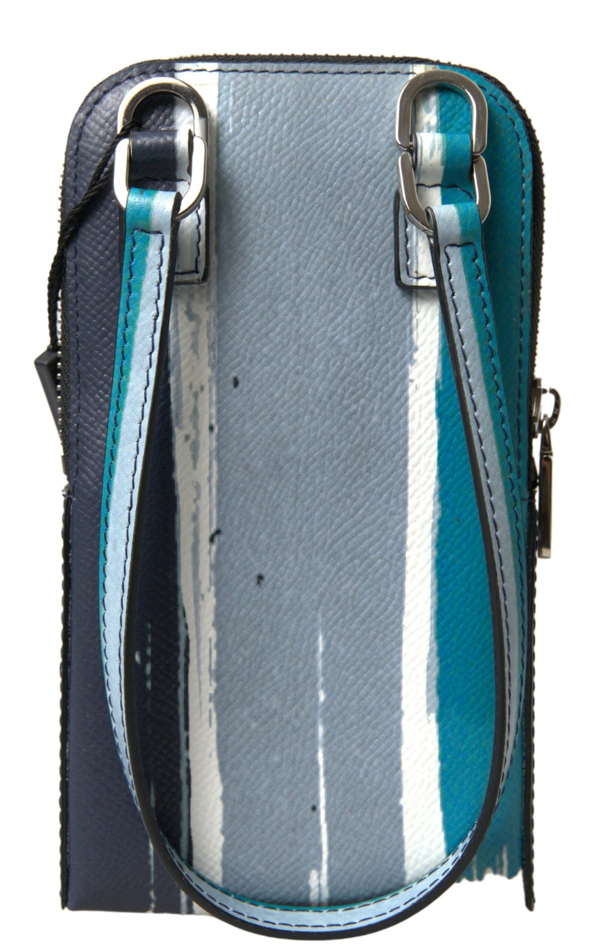 Dolce & Gabbana Blauw Lederen Schoudertasje Telefoon Crossbody Unisex